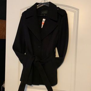 Banana Republic Women’s Black Pea Coat